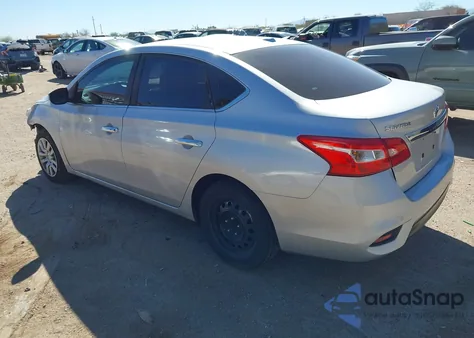 2017 Nissan Sentra Sv z USA, uszkodzony, nr VIN 3N1AB7AP5HL686783